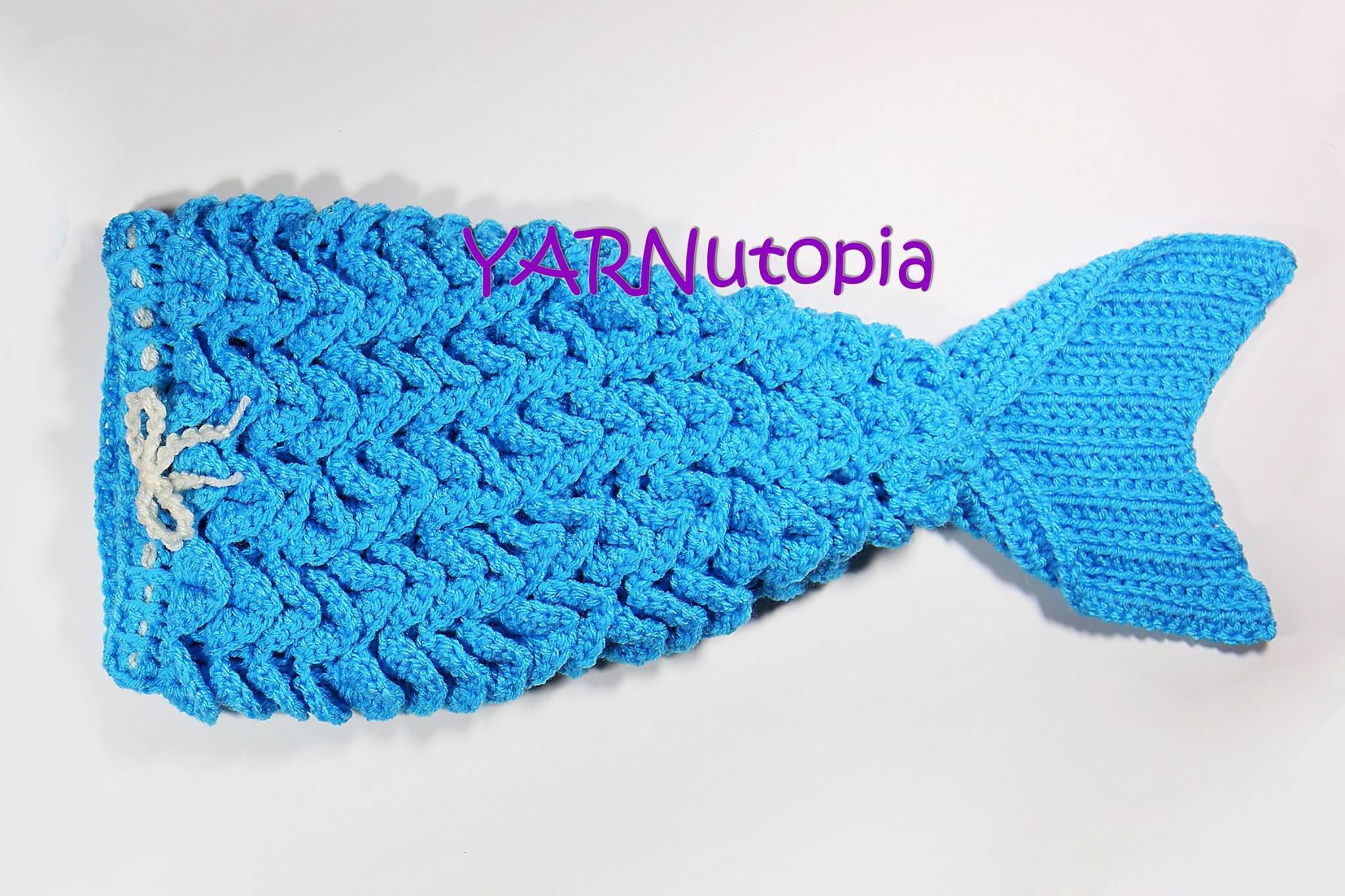 Crochet Tutorial: Mermaid Outfit for a Baby