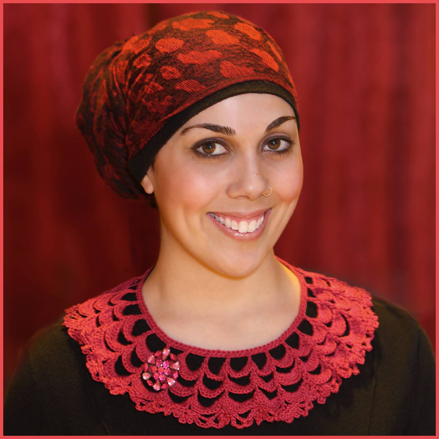 Crochet Tutorial: Lace Collar Necklace 
