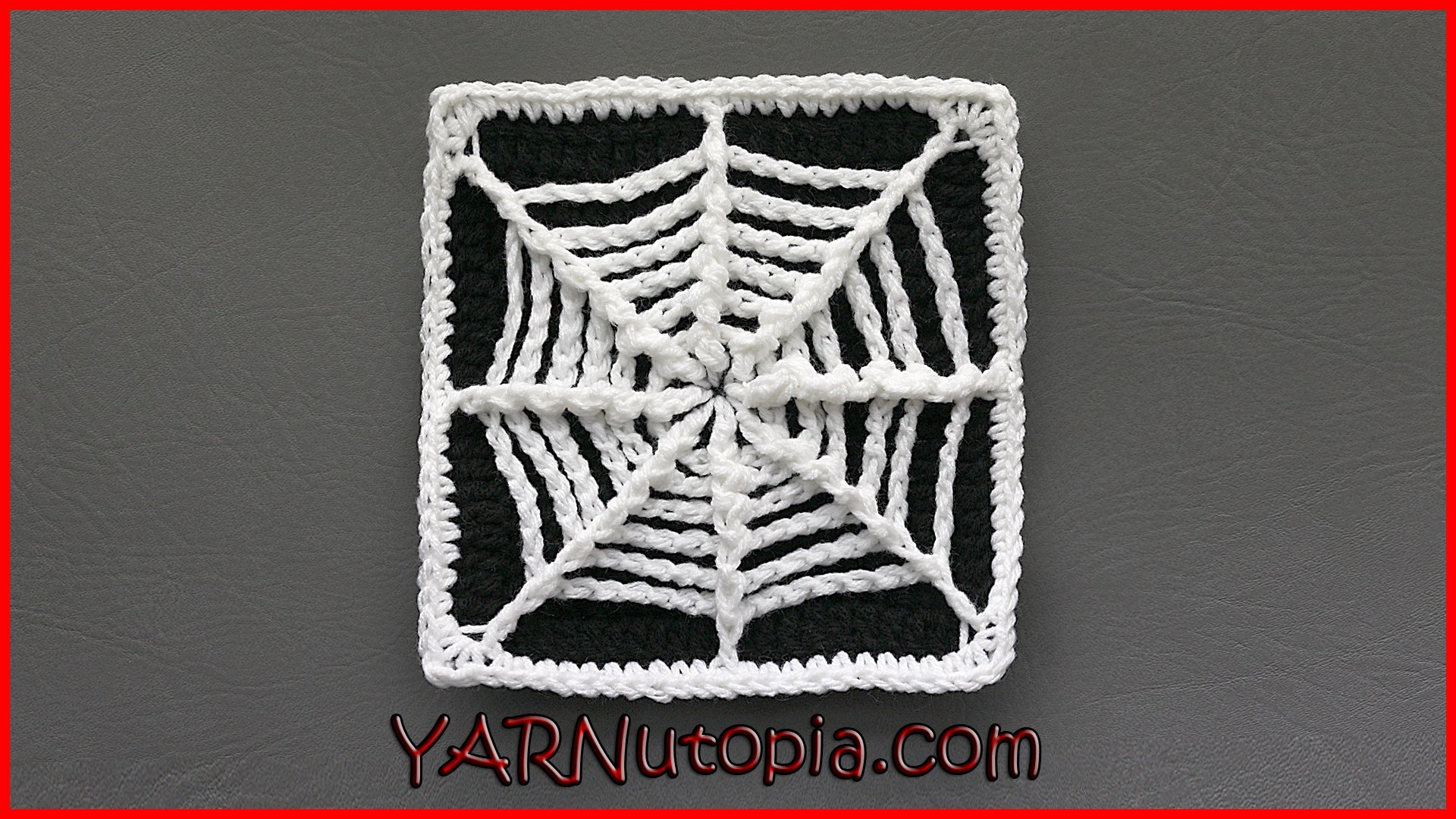 Crochet Tutorial: The Web We Weave Granny Square