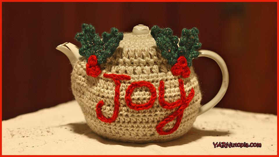Crochet Tutorial: The Joyful Teapot Cozy