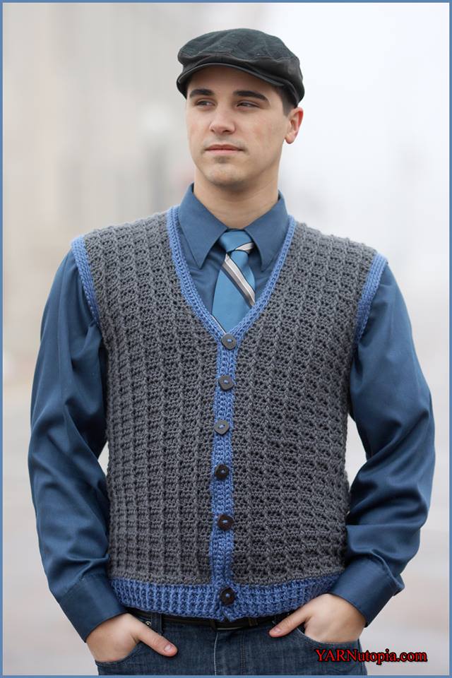Crochet Tutorial: Sharp Dressed Man Vest