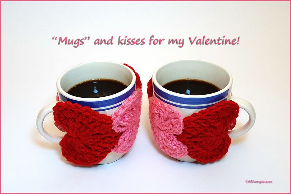 Crochet Tutorial: String of Hearts Cup Cozy