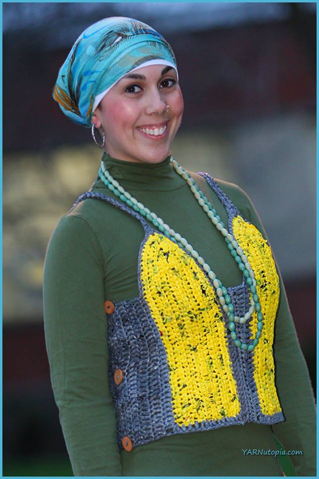 Eco-Friendly Plarn Top