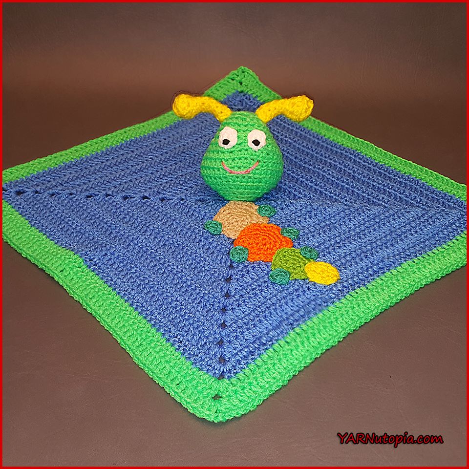 Crochet Tutorial: Caterpillar Lovey