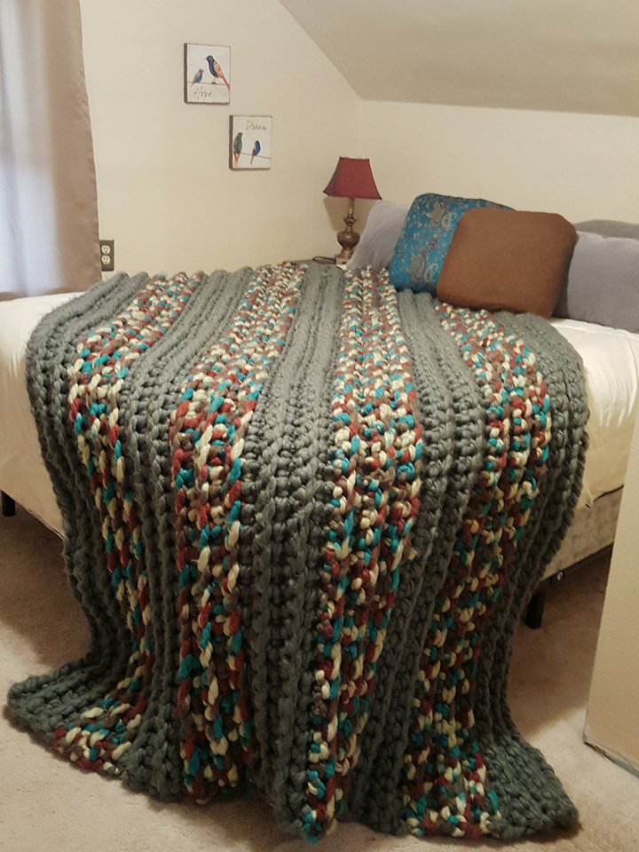 Crochet Tutorial: The Cozy Colossal Blanket
