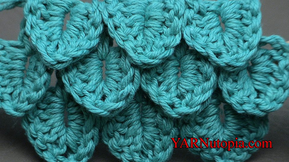 Stitch Gallery & Glossary Episode #7: Crocodile Stitch