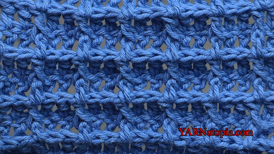 Stitch Gallery & Glossary Episode #15: Waffle Stitch