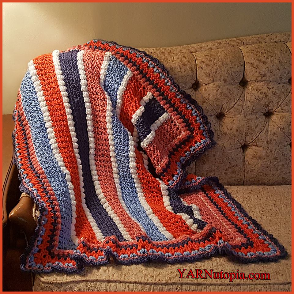 Crochet Tutorial: Destiny Sampler Baby Blanket