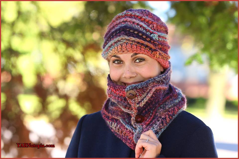 Crochet Tutorial: Grab n’ Go Cowl
