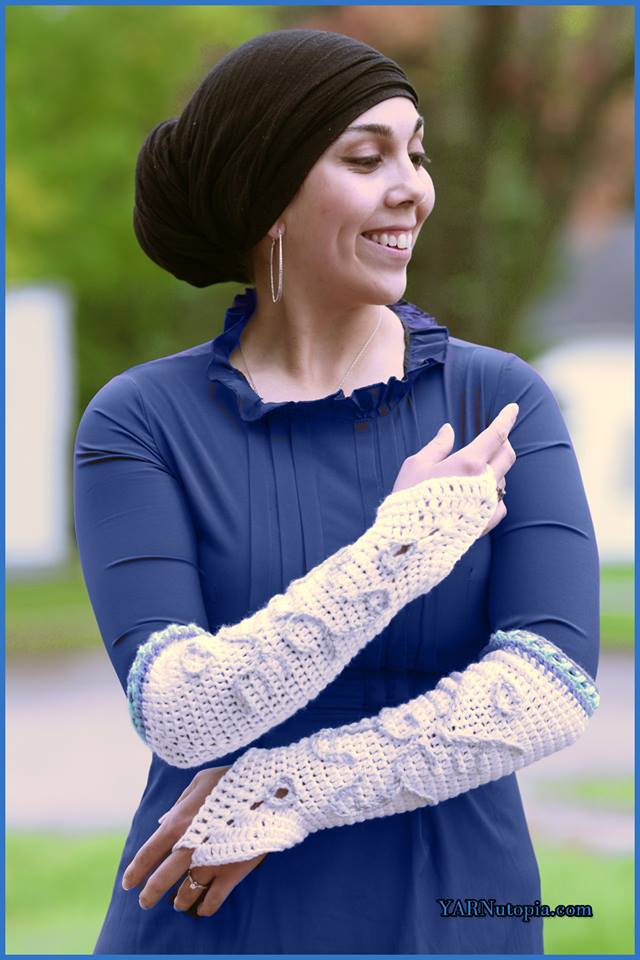 Crochet Tutorial: Princess Costume Gloves