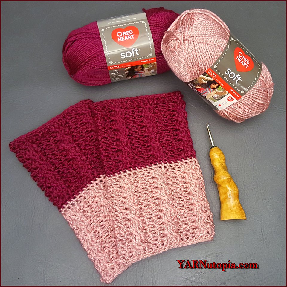Crochet Tutorial: Two-Toned Cable Boot Cuffs