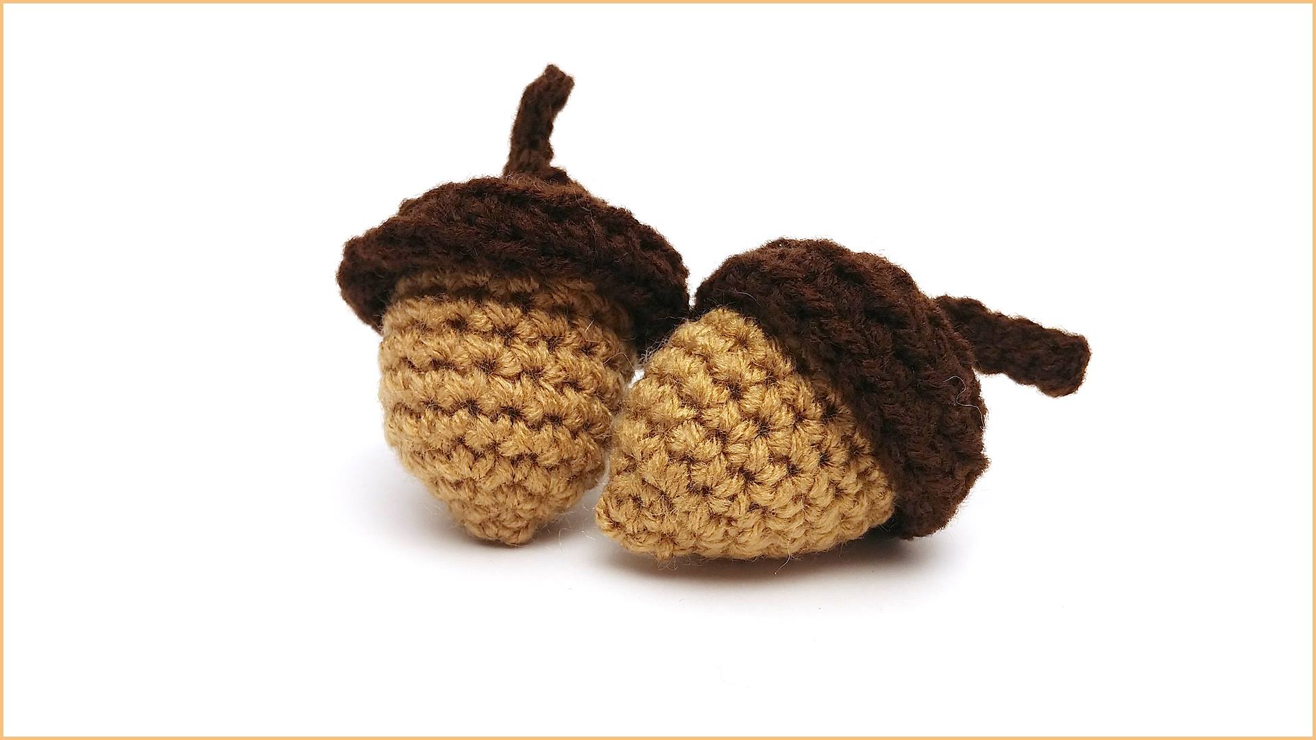Crochet Tutorial: Acorn Amigurumi