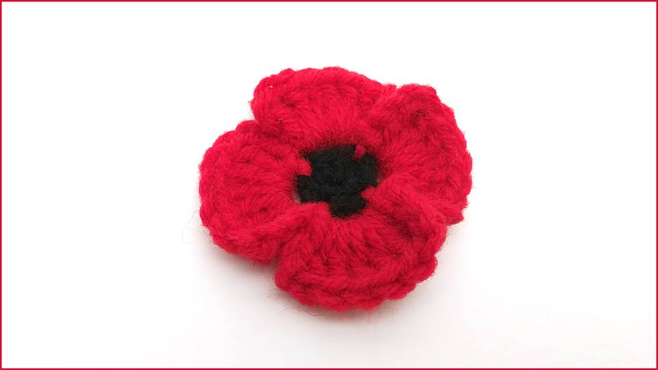 Crochet Tutorial: Poppy Flower