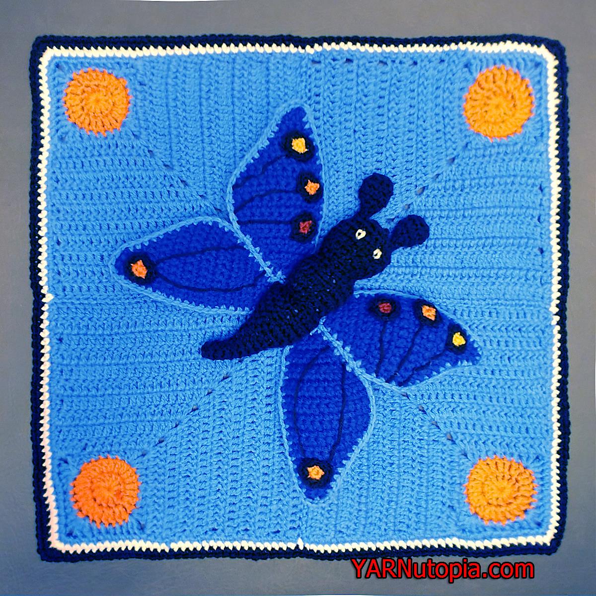 Crochet Tutorial: Butterfly Lovey