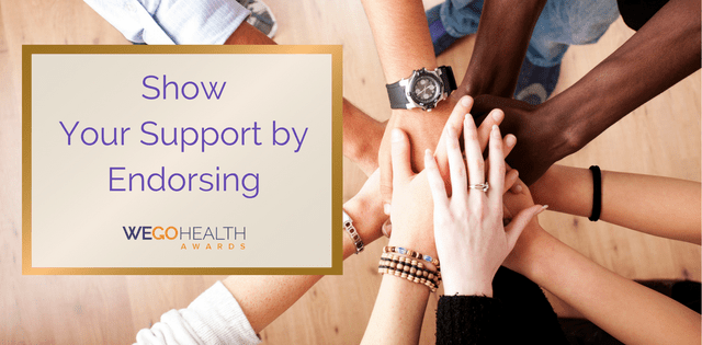 Help Endorse me for a WEGO Health Award: BEST IN SHOW (Endorsements Closed)