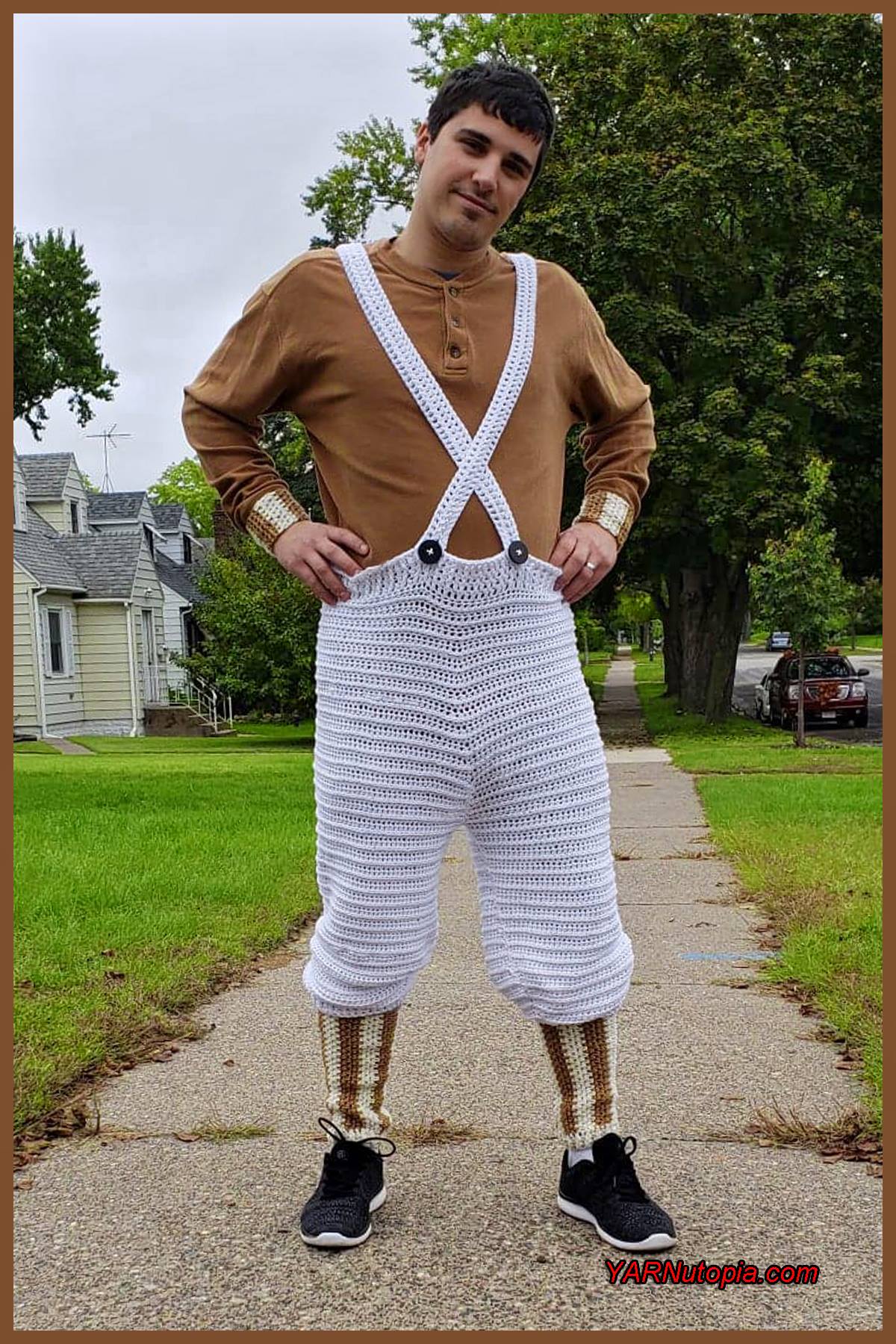 How to Crochet Tutorial: Adult Knickers Pants with Suspenders