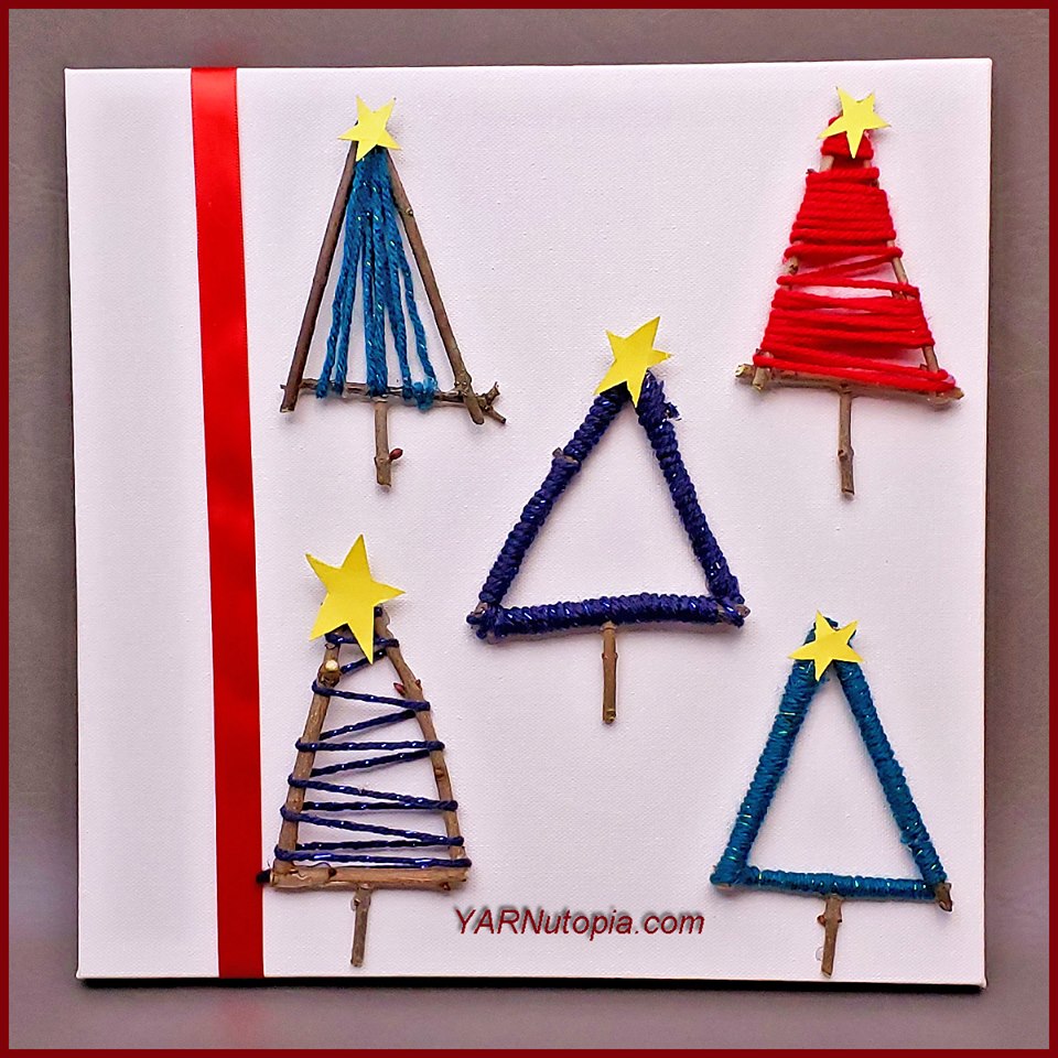 12 Days of Christmas: Christmas Tree Canvas Art