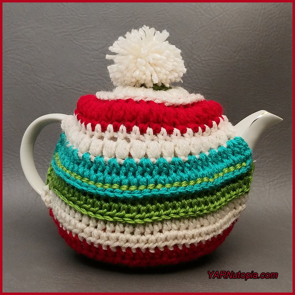 12 Days of Christmas: Festive Teapot Cozy