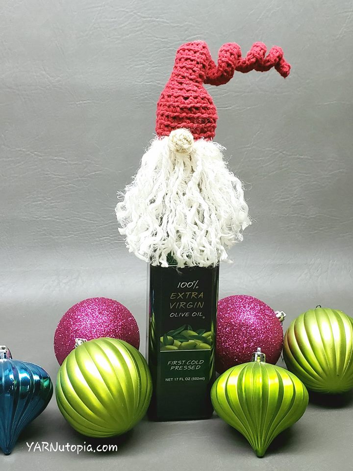 12 Days of Christmas: Santa Bottle Topper