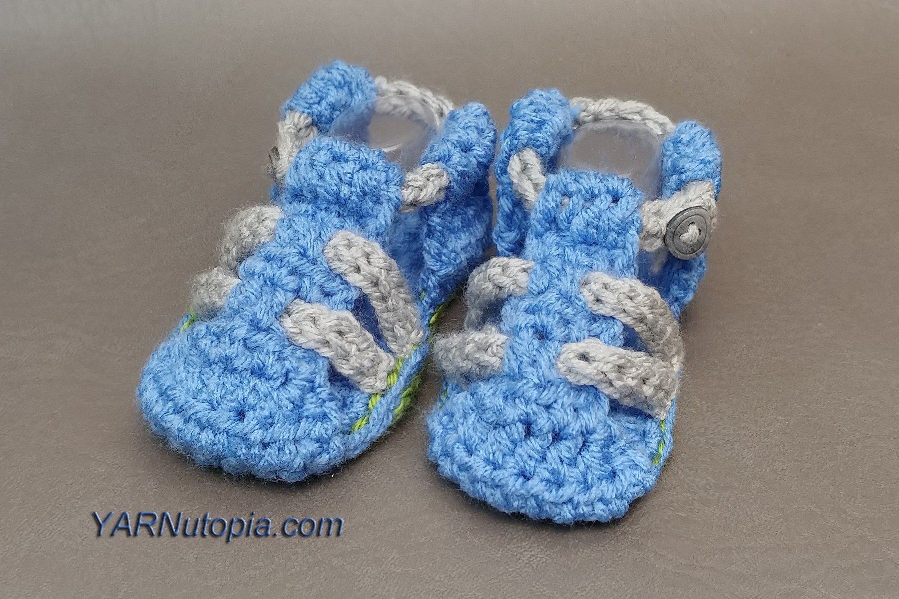 Crochet Tutorial: Baby Hiking Sandals