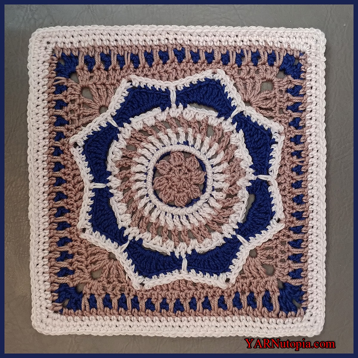 Crochet Tutorial: Where Love Grows Afghan Block