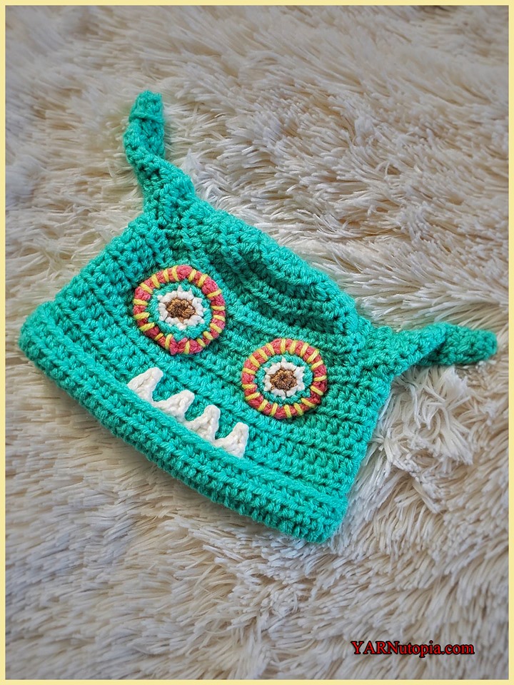 Crochet Tutorial: Misfit Monster Hat