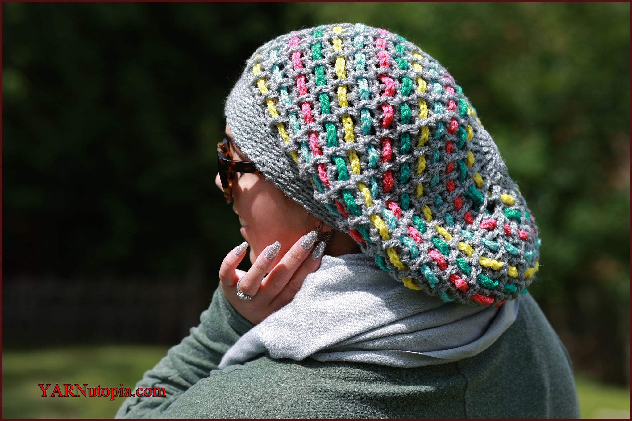 Crochet Tutorial: Chain Weaver Slouchy Hat