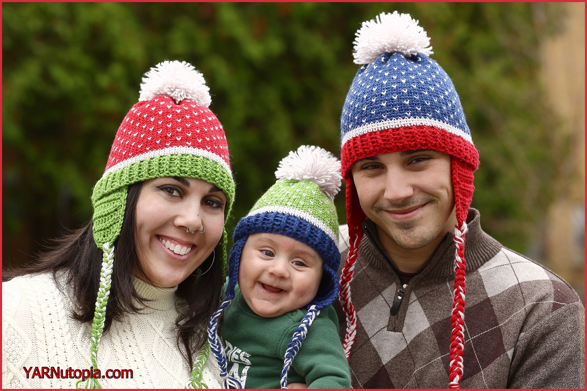 FREE Crochet Video Tutorial: Family Fair Isle Hat