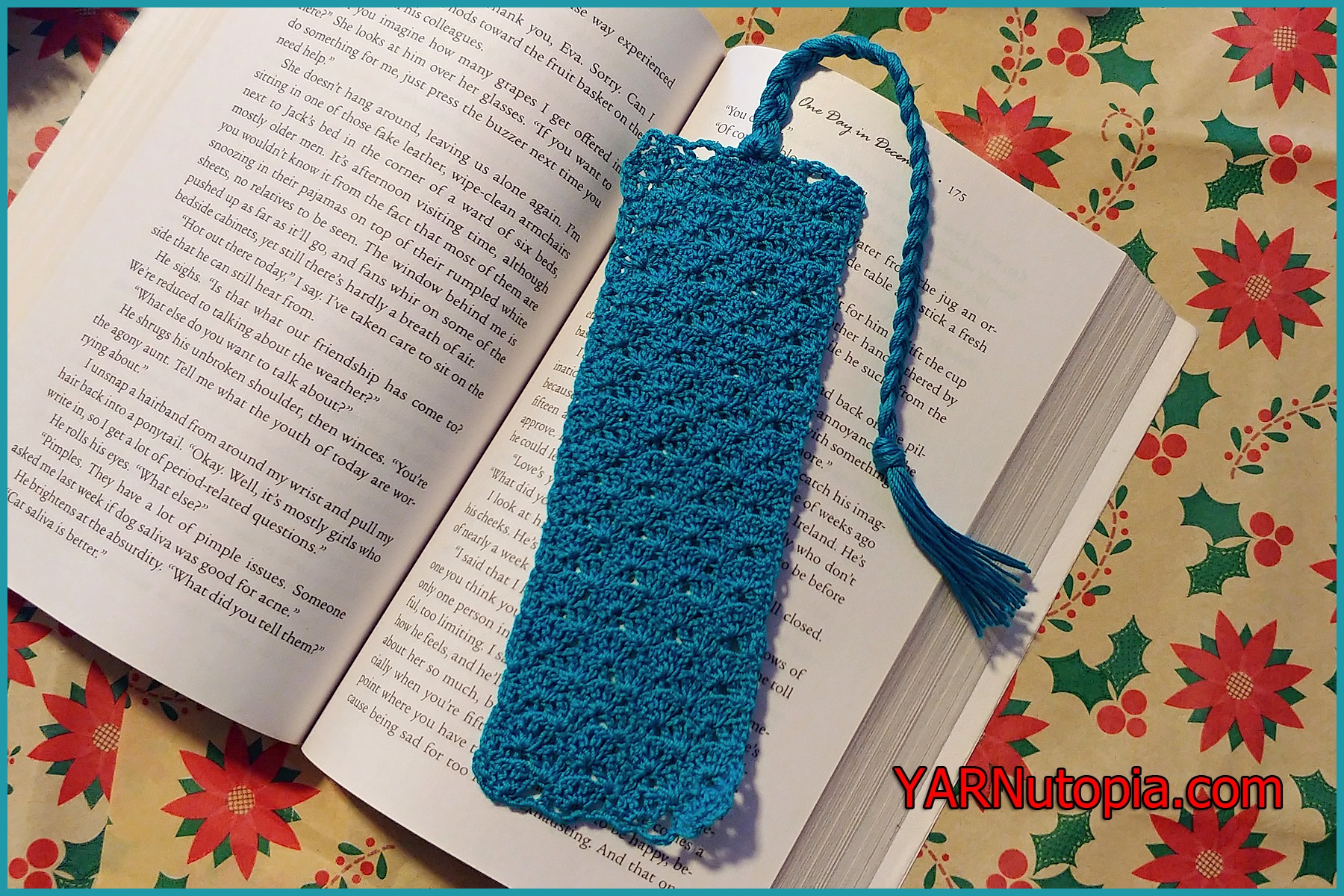 12 Days of Christmas: Lace Shell Bookmark – FREE Crochet Video Tutorial