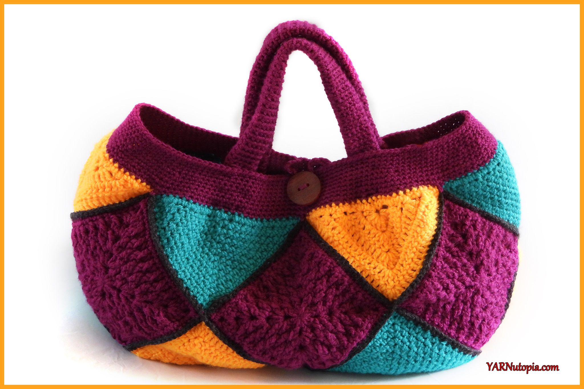 FREE Written Crochet Pattern: Mystery Medley Tote Bag