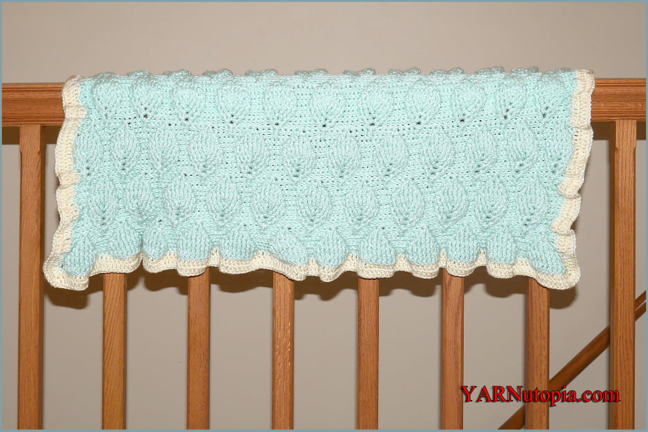 FREE Written Crochet Pattern: Aspen Baby Blanket